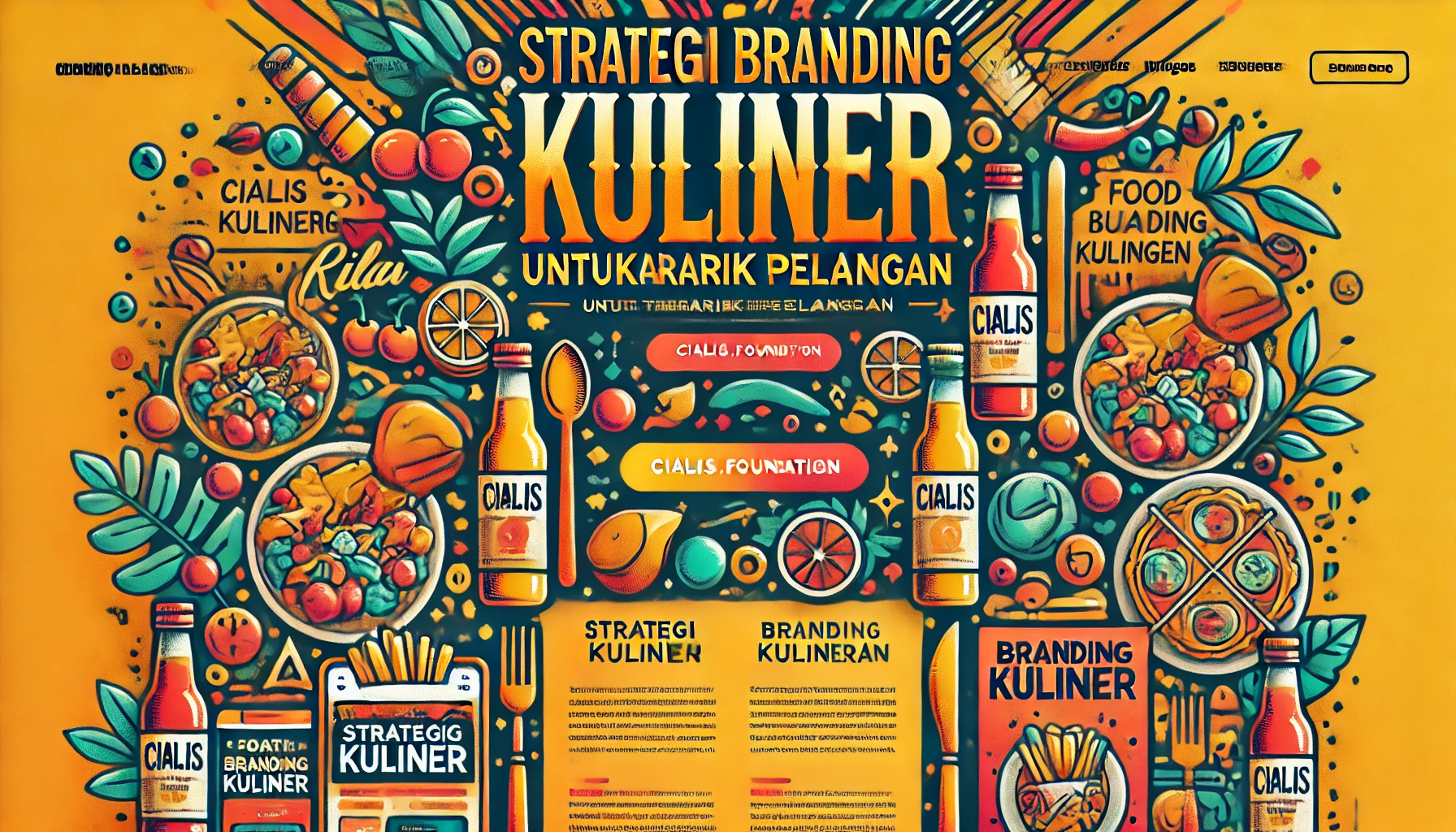 Strategi Branding Kuliner untuk Menarik Pelanggan