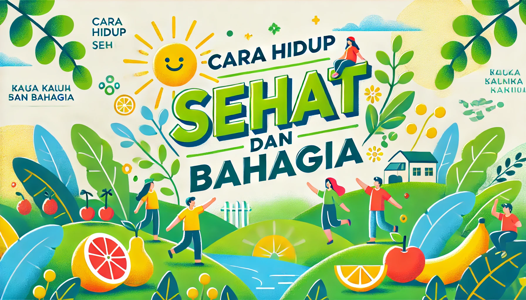 Cara Hidup Sehat dan Bahagia