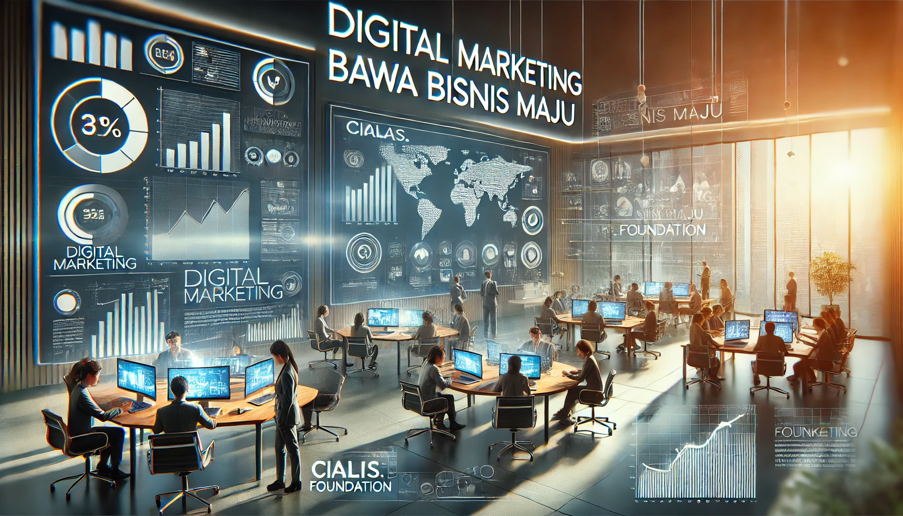 Digital marketing bawa bisnis maju