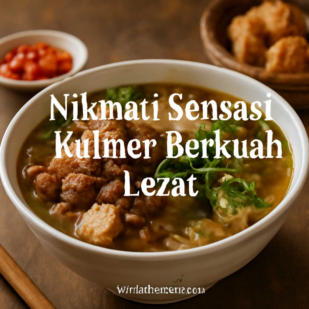 Nikmati Sensasi Kuliner Berkuah Lezat
