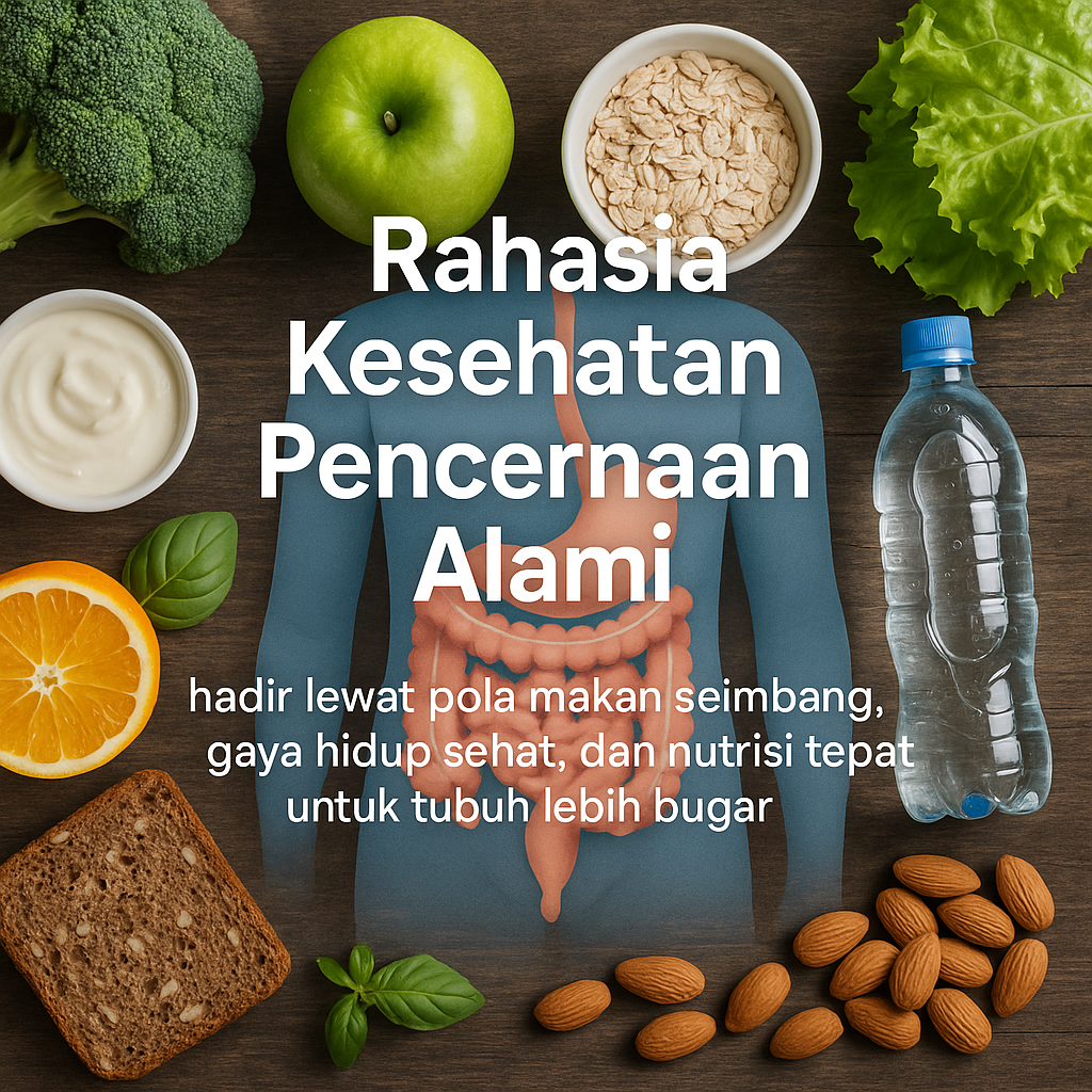 Rahasia Kesehatan Pencernaan Alami