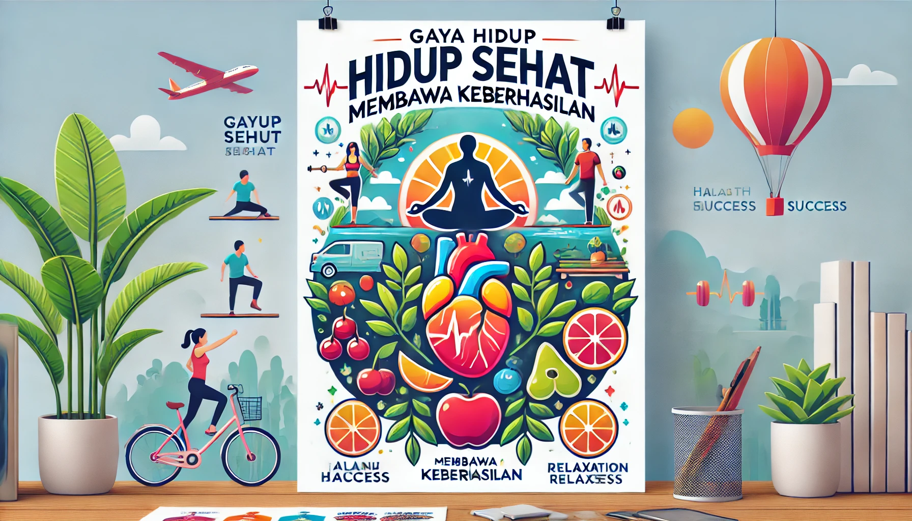 Gaya Hidup Sehat Membawa Keberhasilan
