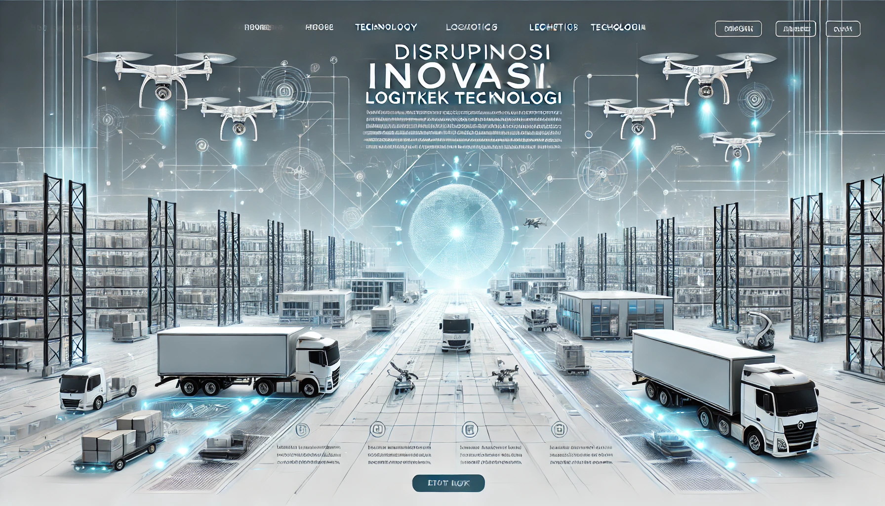 Disrupsi Inovasi Logistik Teknologi