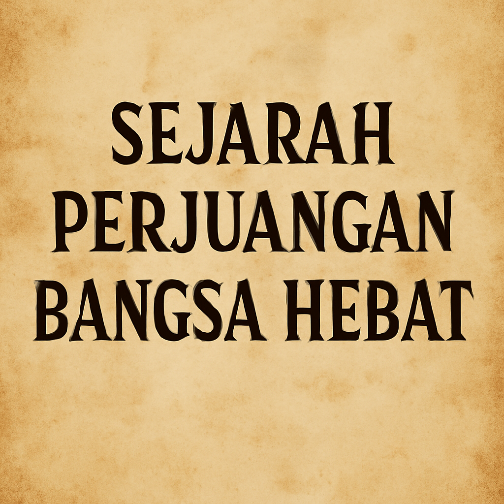 Sejarah Perjuangan Bangsa Hebat