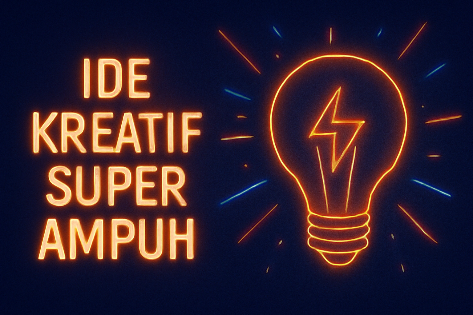 Ide Kreatif Super Ampuh