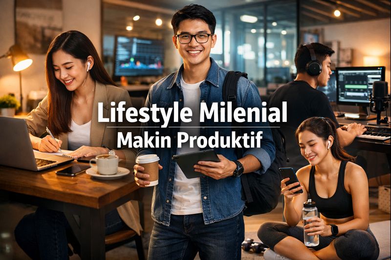 Lifestyle Milenial Makin Produktif