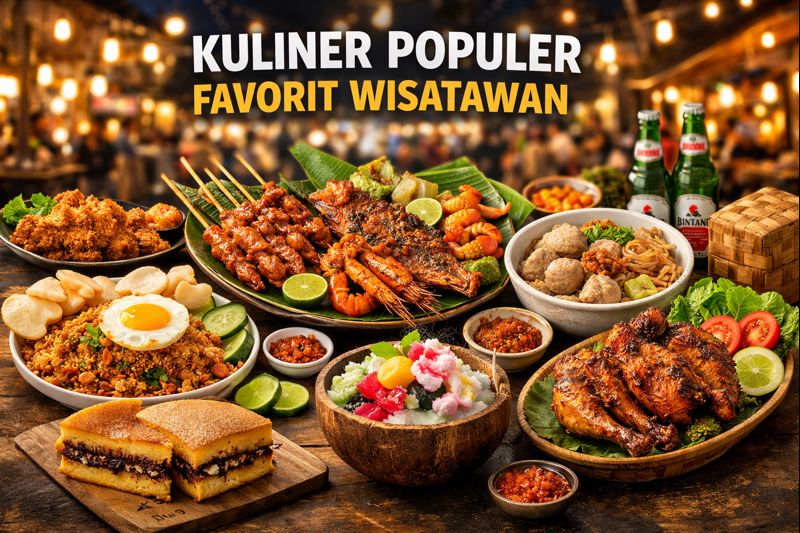 Kuliner Populer Favorit Wisatawan