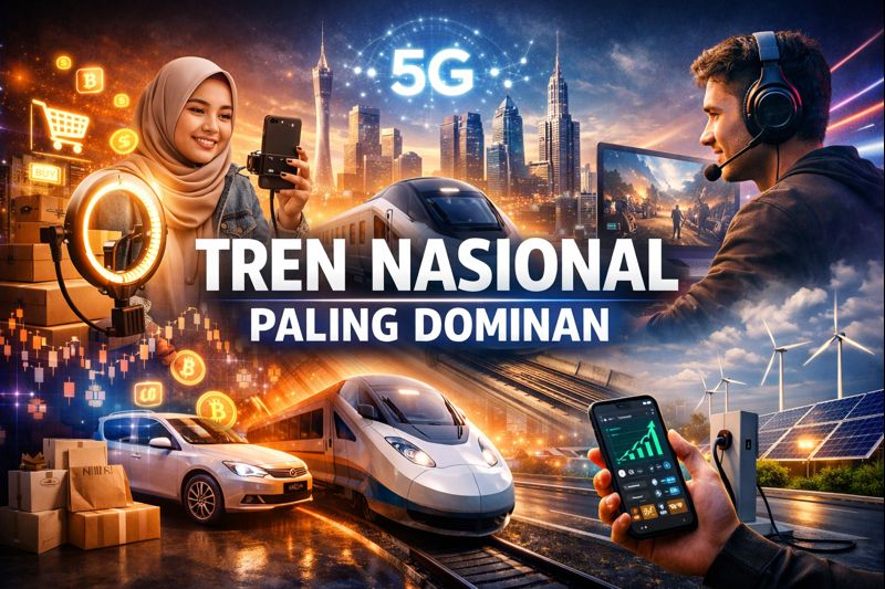 Tren Nasional Paling Dominan