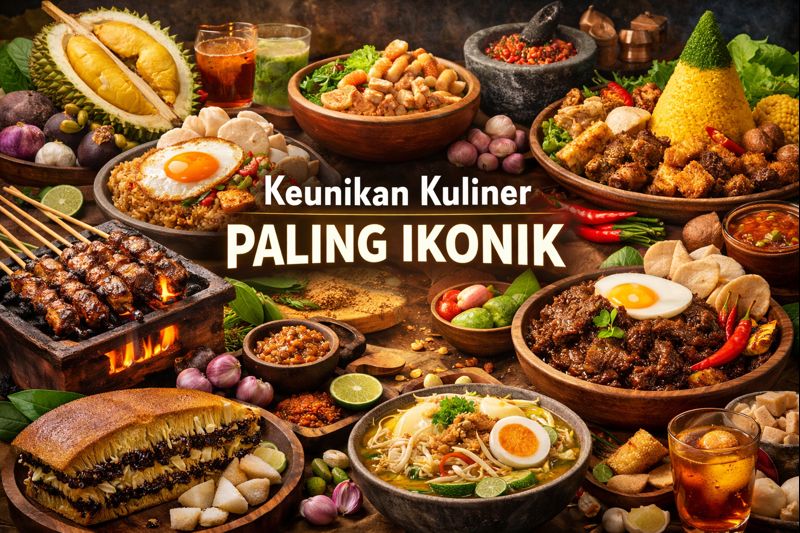 Keunikan Kuliner Paling Ikonik